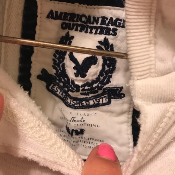 🛍 White Hoodie - Picture 3 of 5